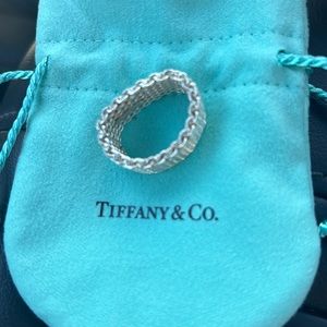 Tiffany silver ring from the “Somerset” collection, size 8